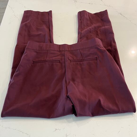 Spanx The Perfect Pant Ponte Slim Straight Leg in Chianti size XL Tall - Picture 6 of 12